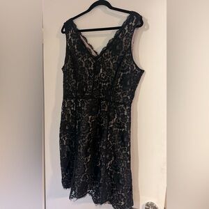 Loft Little Black Dress - Knee Length